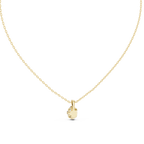Vellora Petal Prong Oval Cut Lab Grown Diamond Solitaire Pendant