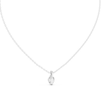Luxuriöser Teardrop-Diamant-Anhänger mit Halo-Design