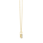 Luxuriöser Teardrop-Diamant-Anhänger mit Halo-Design