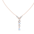 Lariana Multi-Shape Diamond Y Drop Necklace