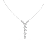 Lariana Multi-Shape Diamond Y Drop Necklace