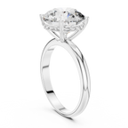 Virelle Round Cut Lab Grown Diamond Solitaire Ring for Women