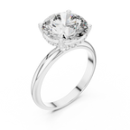 Virelle Round Cut Lab Grown Diamond Solitaire Ring for Women