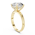 Virelle Round Cut Lab Grown Diamond Solitaire Ring for Women
