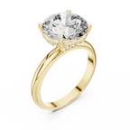 Virelle Round Cut Lab Grown Diamond Solitaire Ring for Women