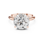 Virelle Round Cut Lab Grown Diamond Solitaire Ring for Women