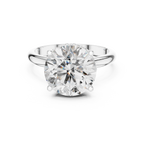 Virelle Round Cut Lab Grown Diamond Solitaire Ring for Women