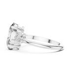 Marivelle Oval Halo Lab Grown Diamond Ring