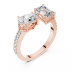 Elowenna Asymmetric Lab Grown Diamond Ring