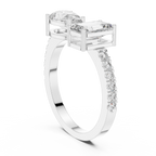 Elowenna Asymmetric Lab Grown Diamond Ring