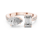 Elowenna Asymmetric Lab Grown Diamond Ring