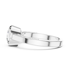 Solenne Bezel Set Lab Grown Diamond Solitaire Ring