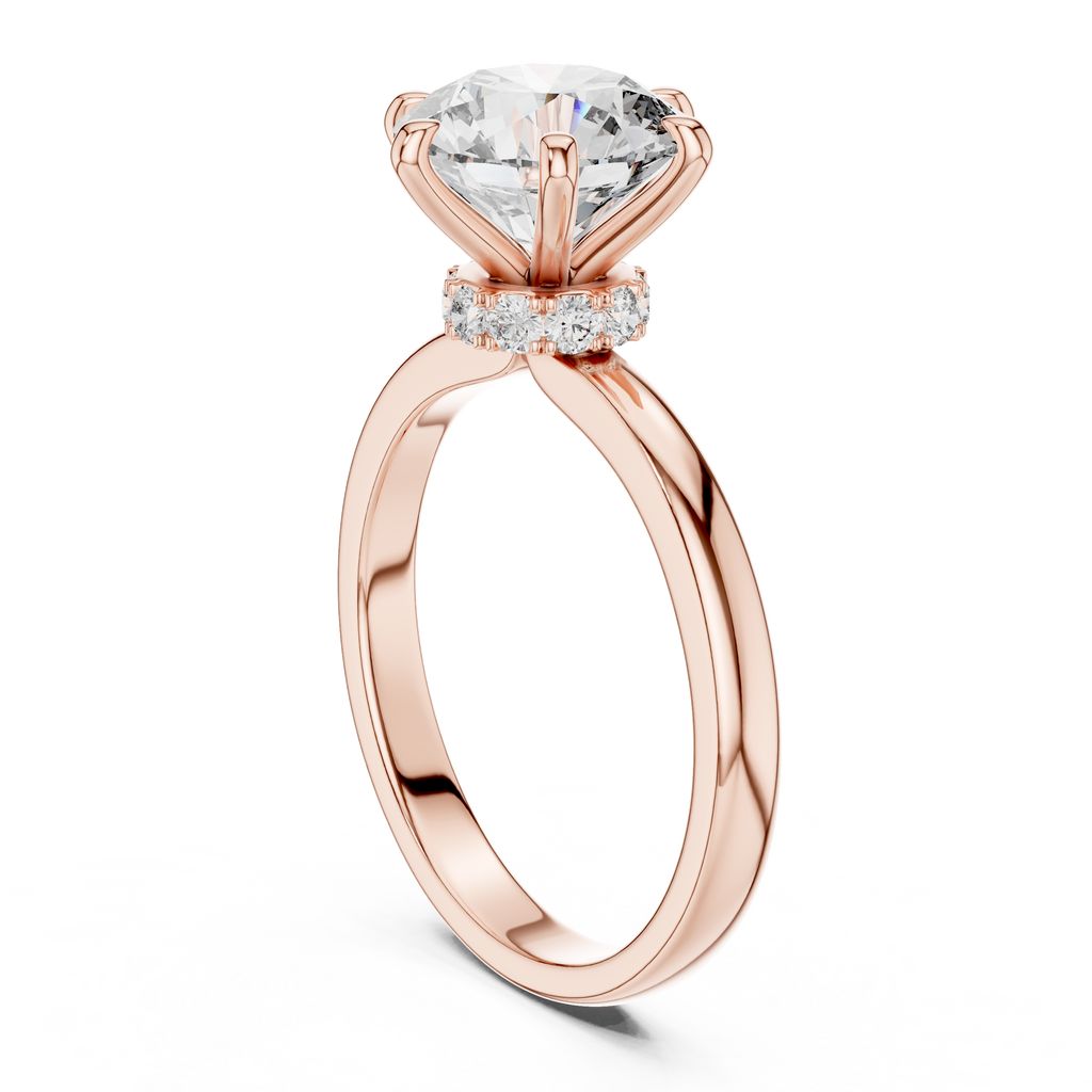 Eloria Six-Prong Lab Grown Diamond Solitaire Ring
