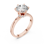 Eloria Six-Prong Lab Grown Diamond Solitaire Ring