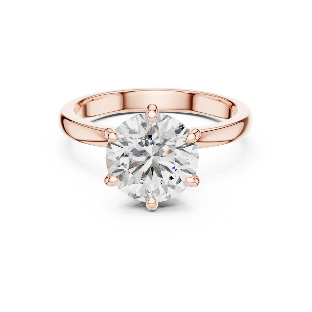 Eloria Six-Prong Lab Grown Diamond Solitaire Ring