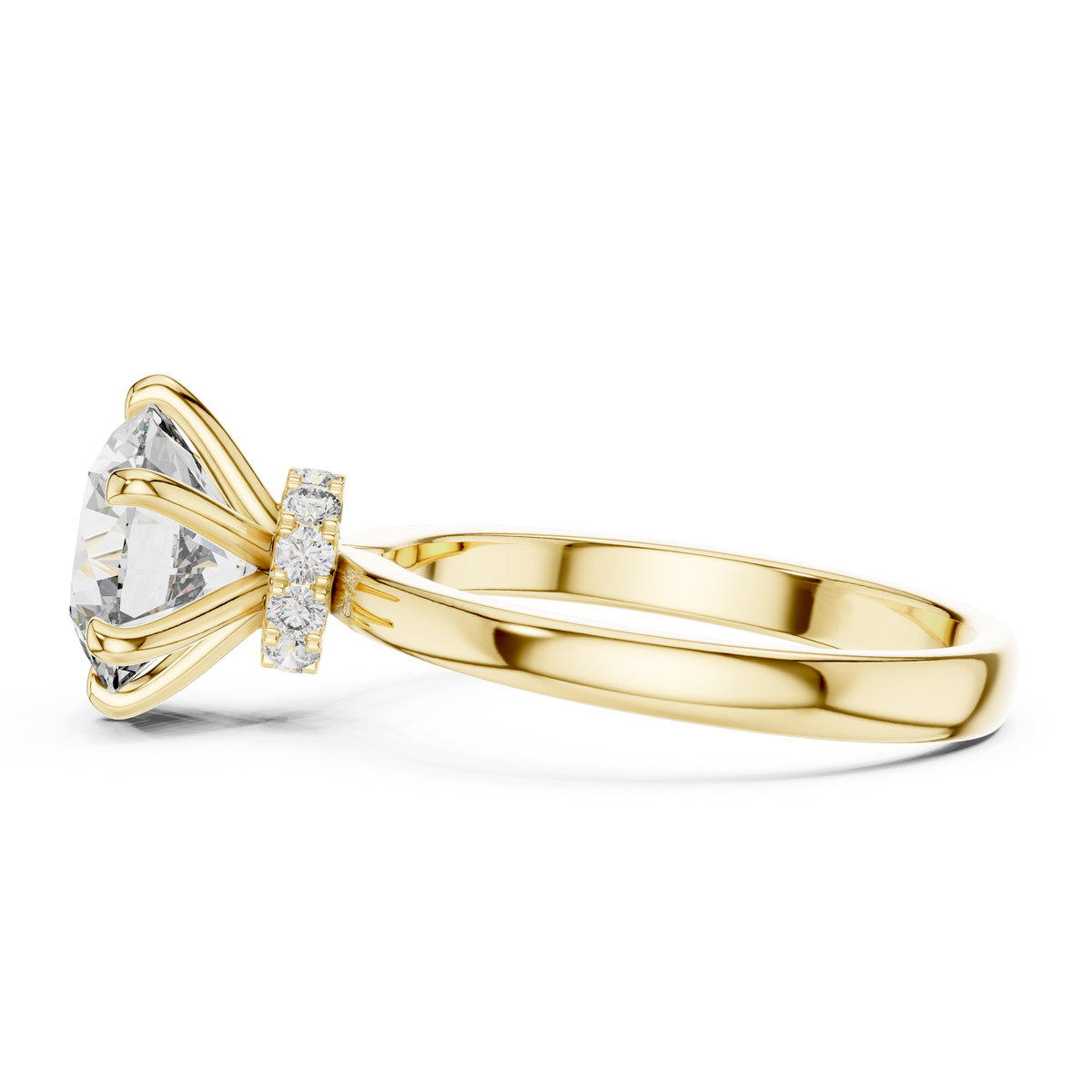 Eloria Six-Prong Lab Grown Diamond Solitaire Ring