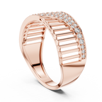 Varelia Lab Grown Diamond Statement Ring for Women.