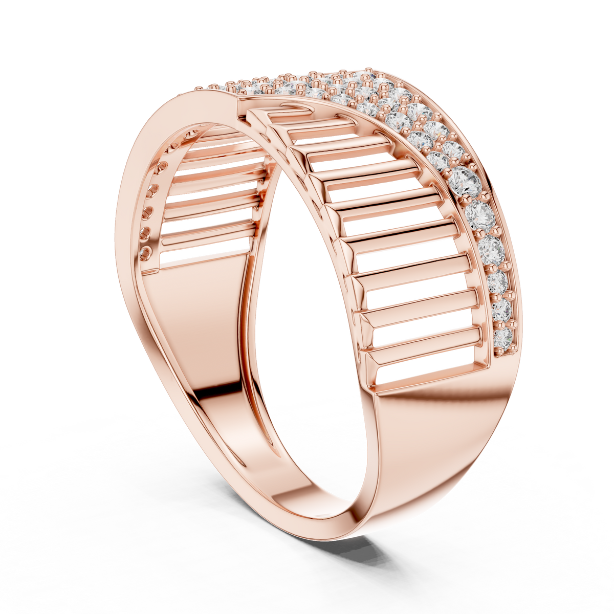 Varelia Lab Grown Diamond Statement Ring for Women.