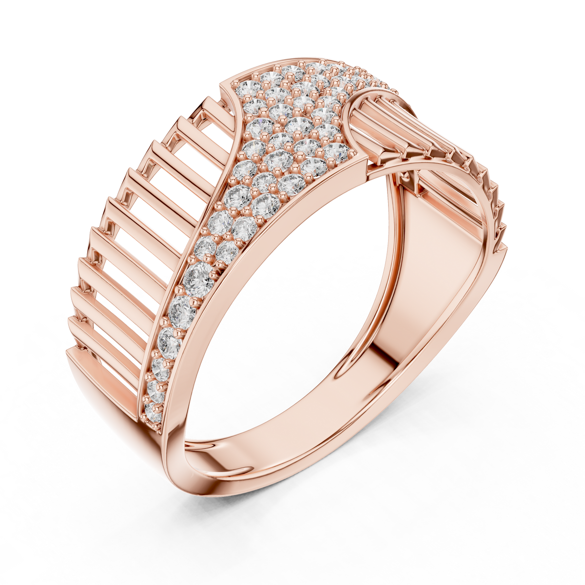 Varelia Lab Grown Diamond Statement Ring for Women.
