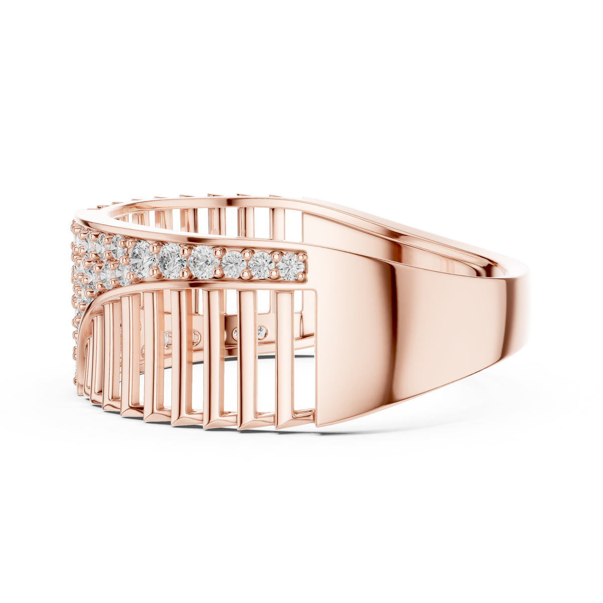 Varelia Lab Grown Diamond Statement Ring for Women.