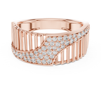 Varelia Lab Grown Diamond Statement Ring for Women.