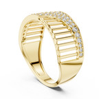 Varelia Lab Grown Diamond Statement Ring for Women.