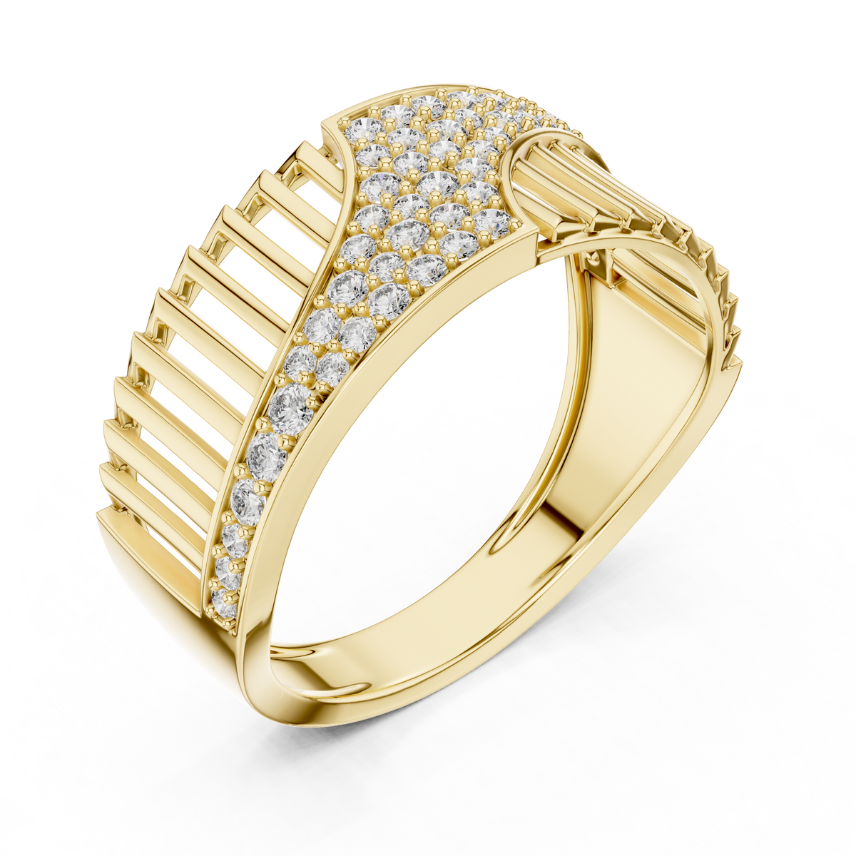 Varelia Lab Grown Diamond Statement Ring for Women.