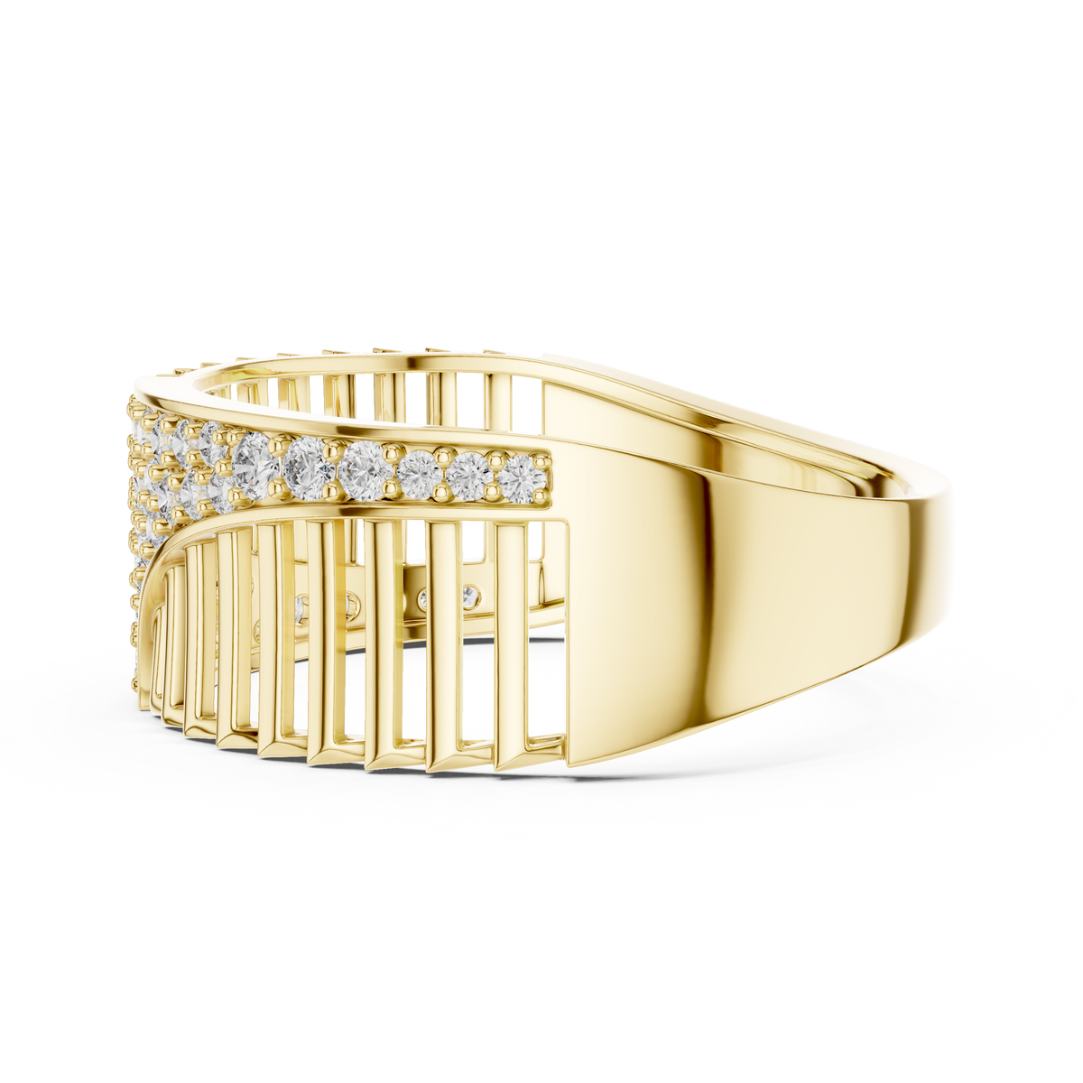 Varelia Lab Grown Diamond Statement Ring for Women.