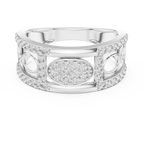 Valerienne Oval Pavé Lab Grown Diamond Ring