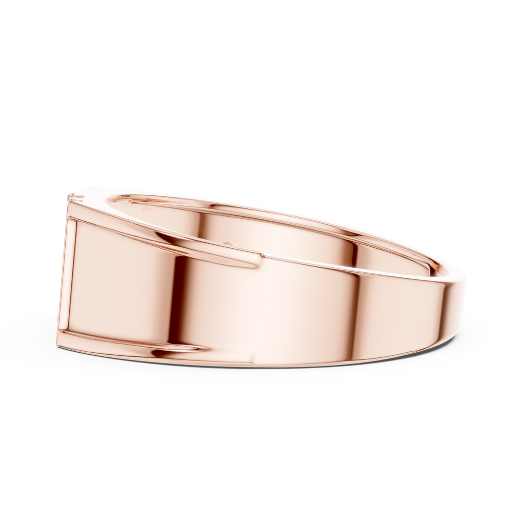 Kaelvion Chevron Arrow Pavé Lab Grown Diamond Ring