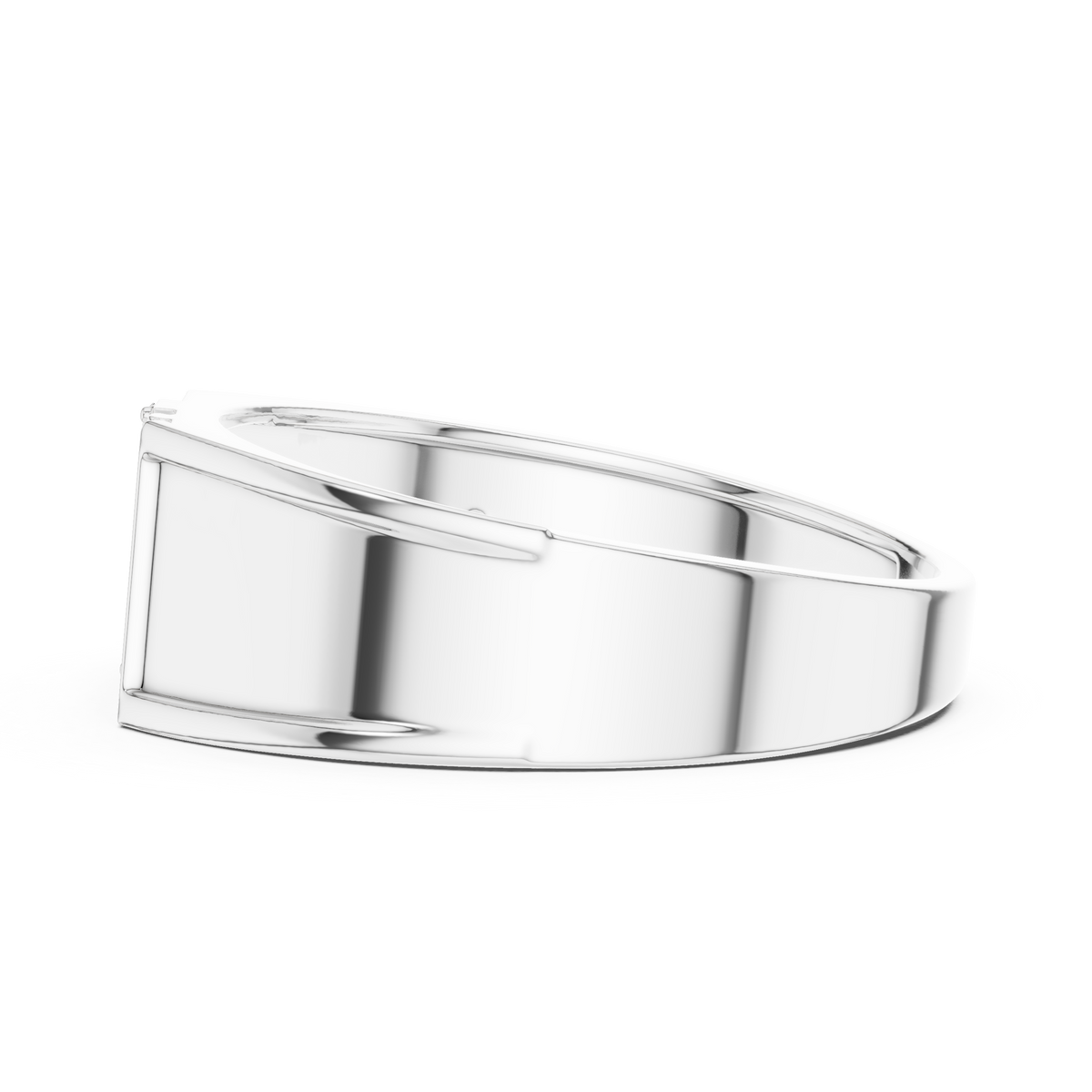 Kaelvion Chevron Arrow Pavé Lab Grown Diamond Ring