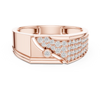 Elvaris Diagonal Lab Grown Diamond Ring