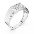 Elvaris Diagonal Lab Grown Diamond Ring