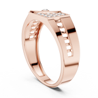 Avelisse Geometric Lab Grown Diamond Ring