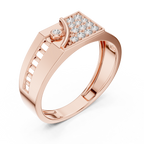 Avelisse Geometric Lab Grown Diamond Ring