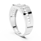 Avelisse Geometric Lab Grown Diamond Ring