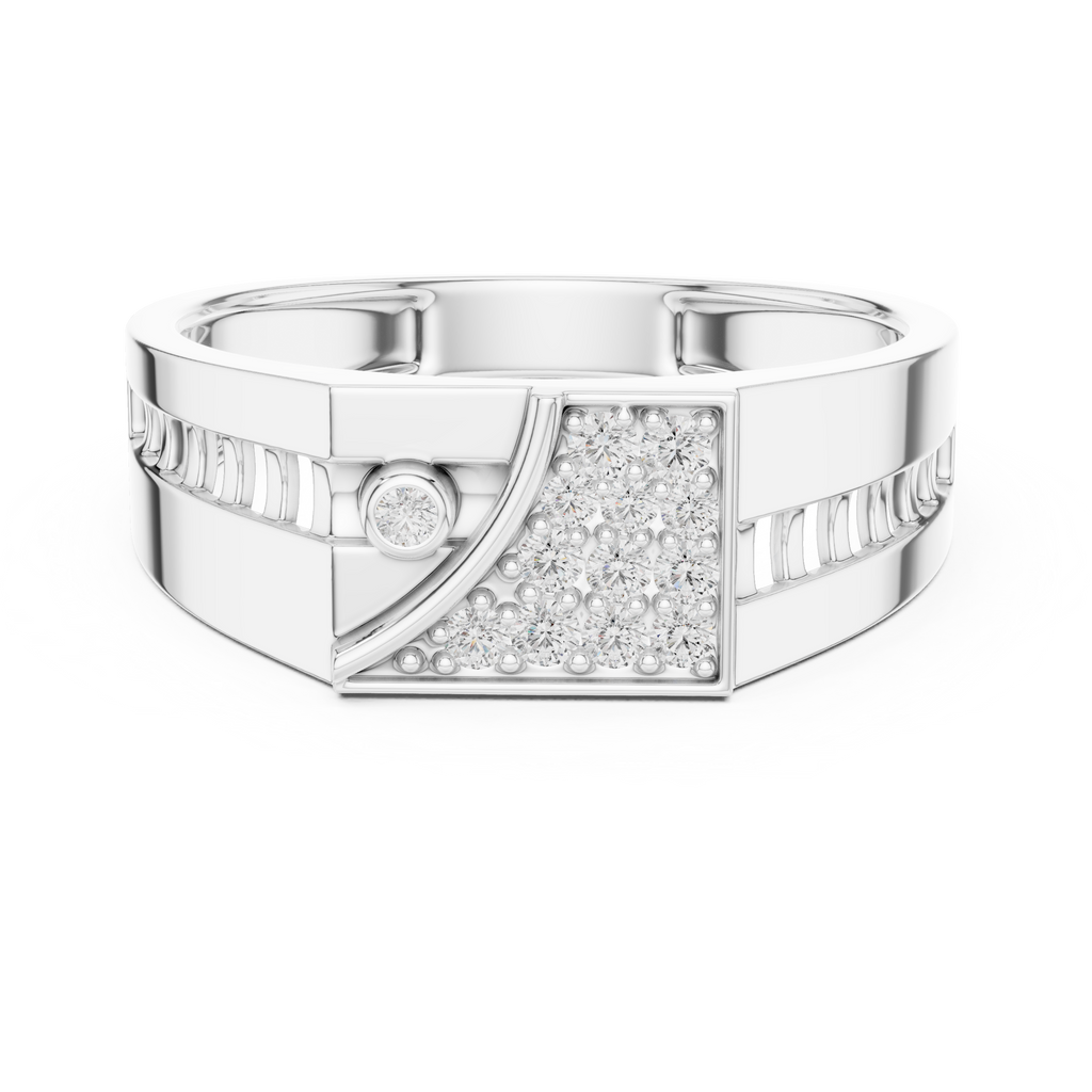 Avelisse Geometric Lab Grown Diamond Ring
