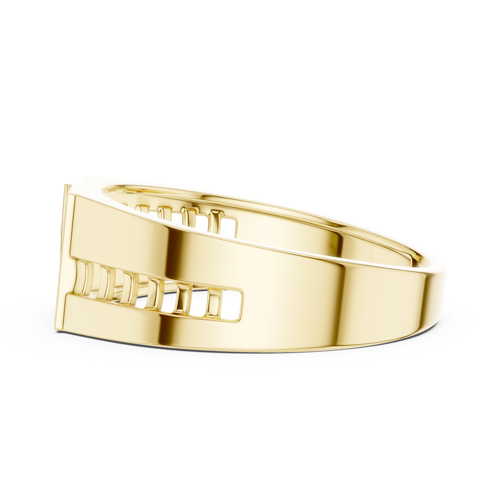 Avelisse Geometric Lab Grown Diamond Ring