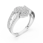 Marielle Lab Grown Diamond Ring for Women | Real Gold & Silver