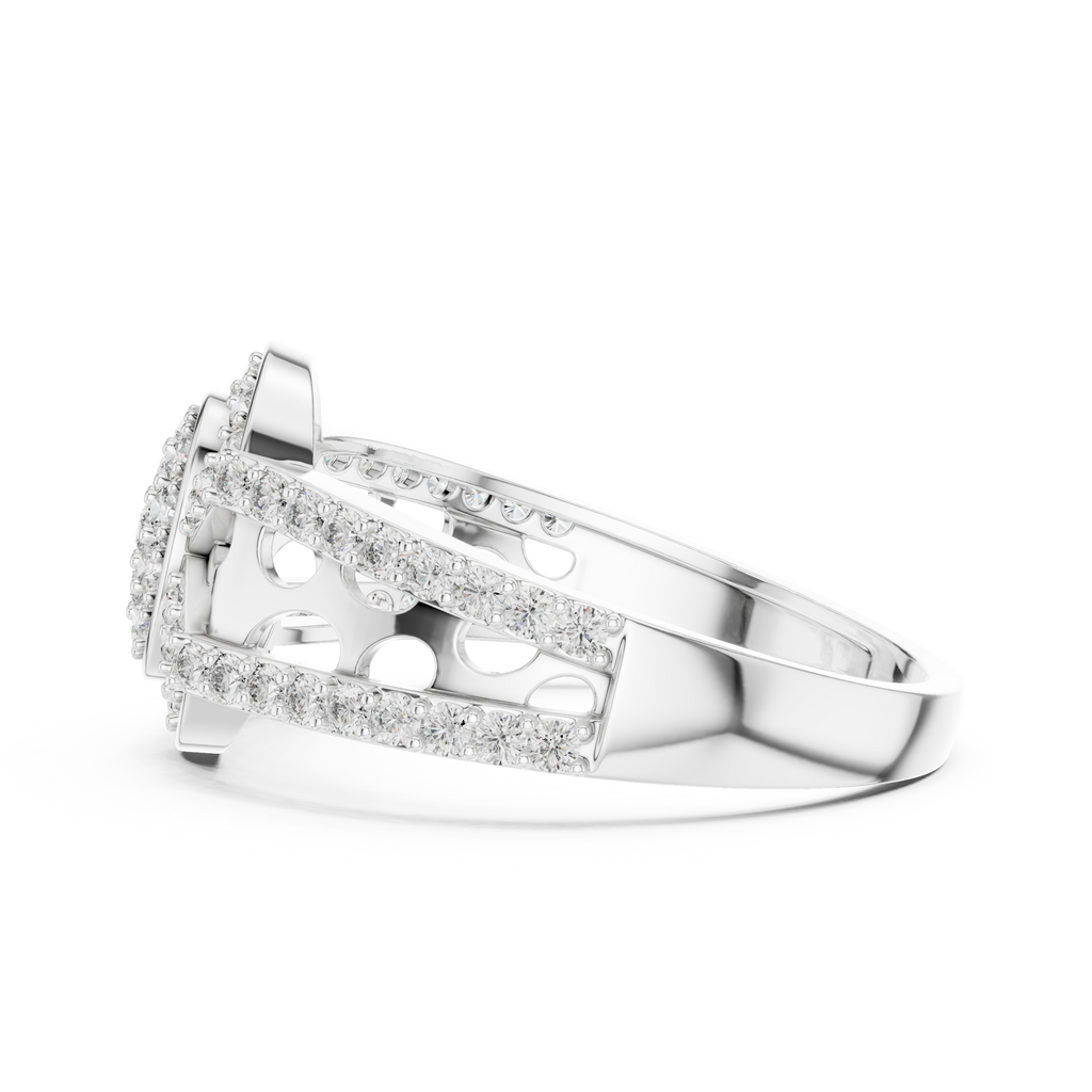 Marielle Lab Grown Diamond Ring for Women | Real Gold & Silver