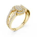 Marielle Lab Grown Diamond Ring for Women | Real Gold & Silver
