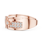Triana Lab Grown Diamond Geometric Triangle Statement Band Ring