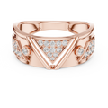 Triana Lab Grown Diamond Geometric Triangle Statement Band Ring
