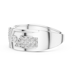 Triana Lab Grown Diamond Geometric Triangle Statement Band Ring