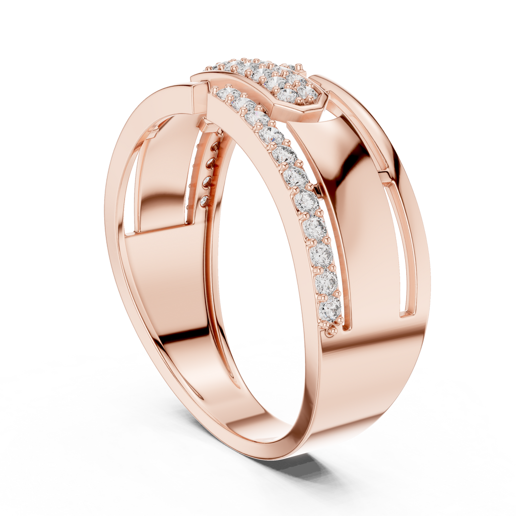 Bellavere Lab Grown Diamond Designer Ring for Women.