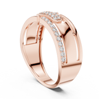 Bellavere Lab Grown Diamond Designer Ring for Women.