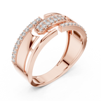 Bellavere Lab Grown Diamond Designer Ring for Women.