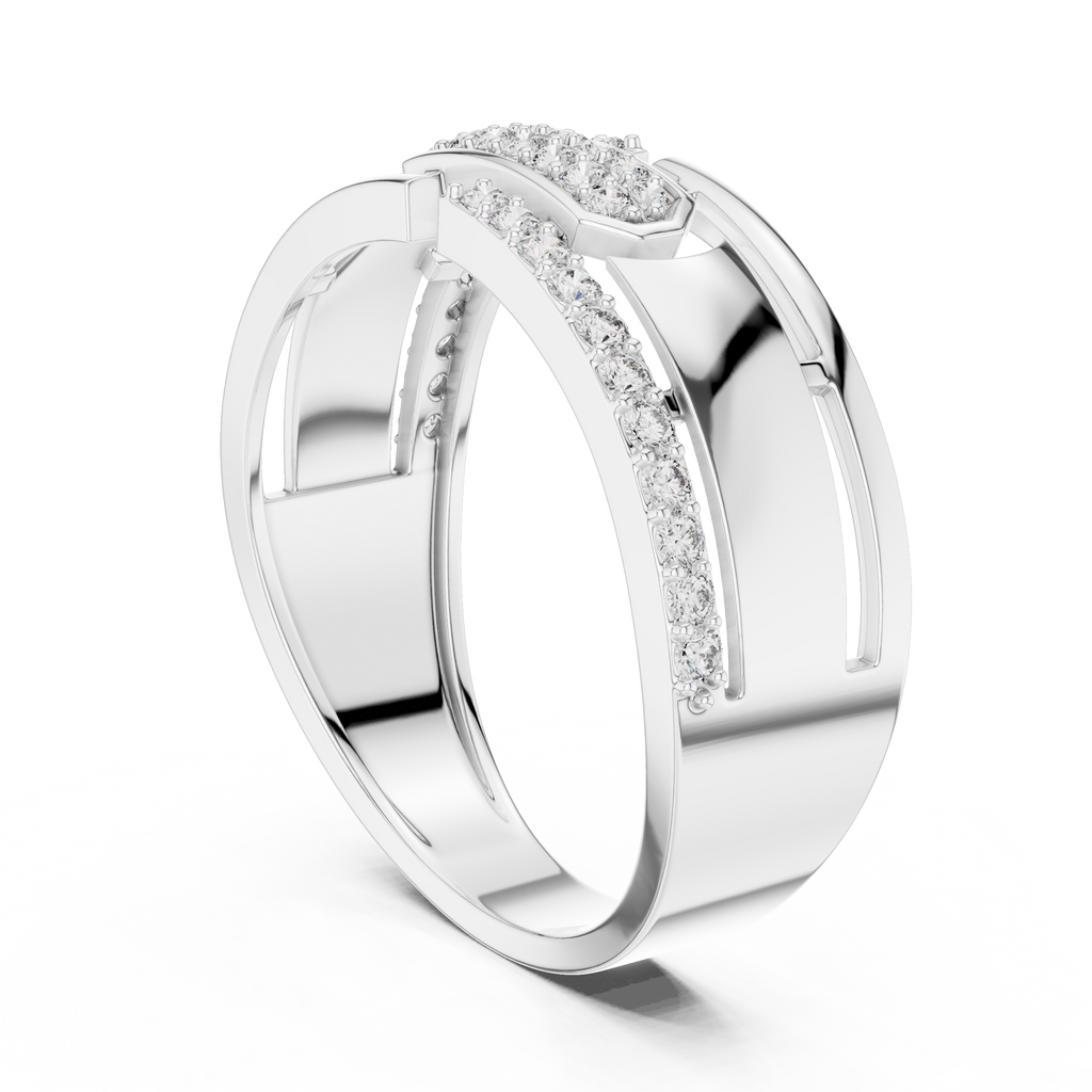 Bellavere Lab Grown Diamond Designer Ring for Women.