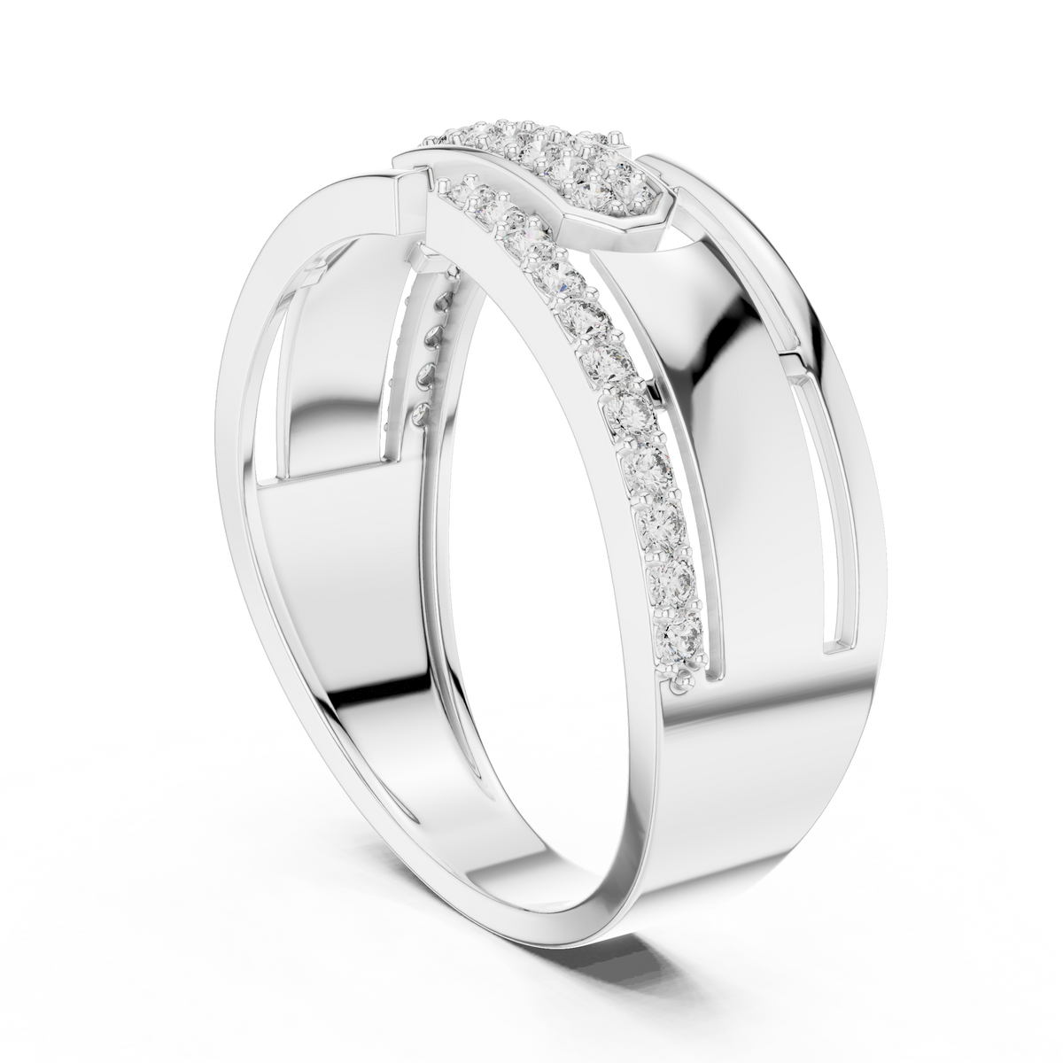 Bellavere Lab Grown Diamond Designer Ring for Women.
