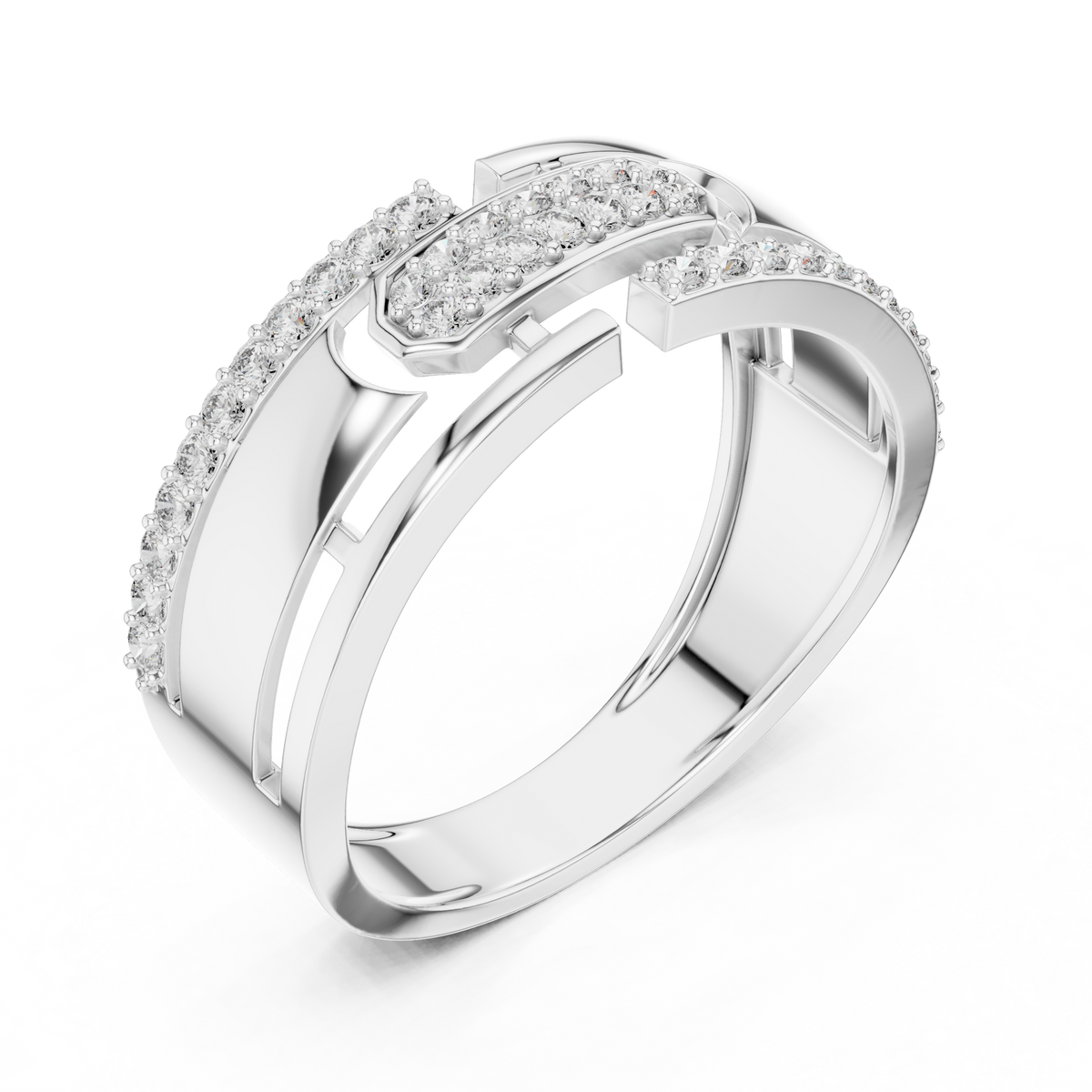 Bellavere Lab Grown Diamond Designer Ring for Women.